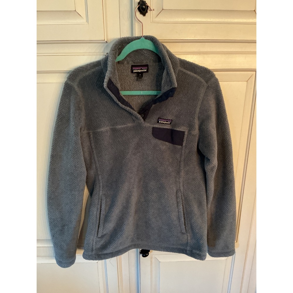 Patagonia Re-Tool Snap-T Fleece Pullover Grey Medium 25442